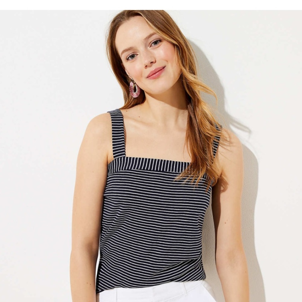New with tags Loft square neck tank
